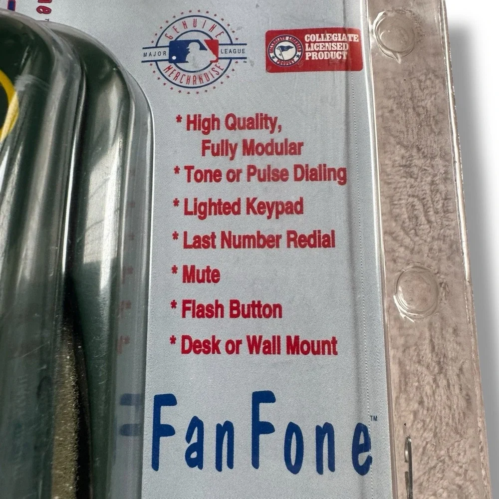 NFL Green Bay Packers Landline Phone Cord‎ Phone Collectible Made In USA FanFone